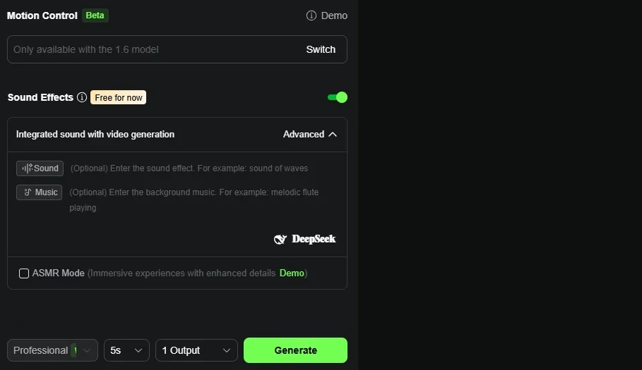 kling ai Fine-Tuning with Advanced Settings